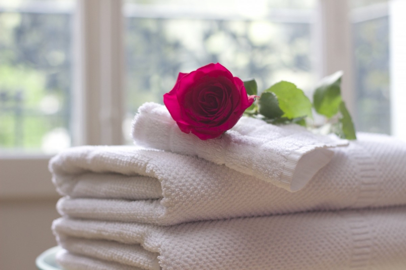 hotel-ESCRAGNOLLES-min_towel_rose_clean_care_salon_spa_white_bath-731641